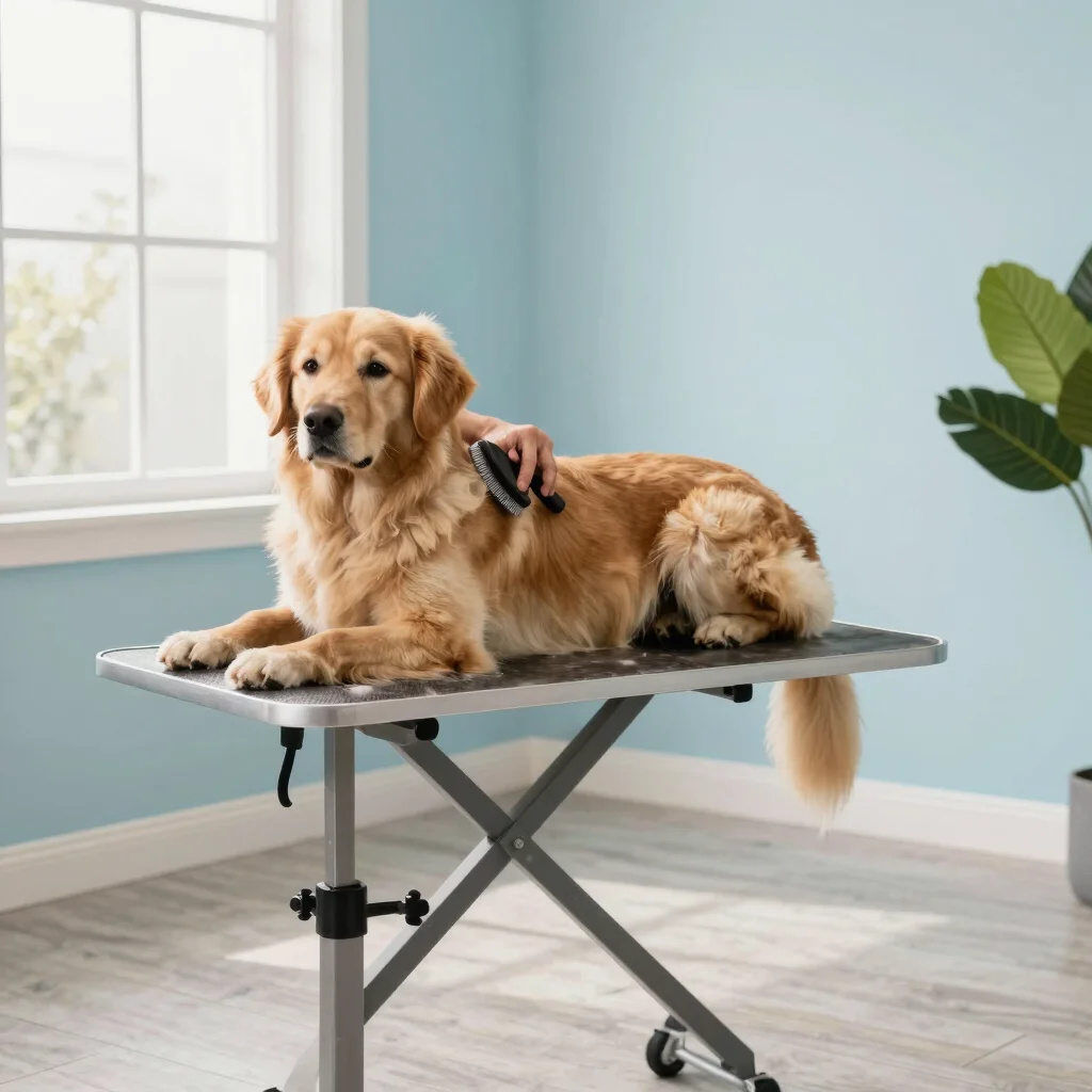 Large Dog Bath & Brush